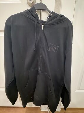 enhypen fate world tour official merch zip up hoodie size large